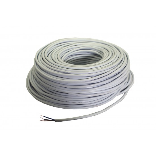 ESU - 3x0.50 mm2 Bardhë- Rrumbullaket H01VH-H