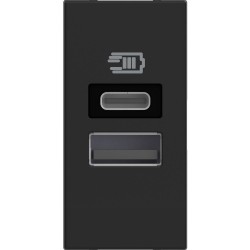 CL Prizë USB 2X3A Tipi A dhe C 1M Zeze