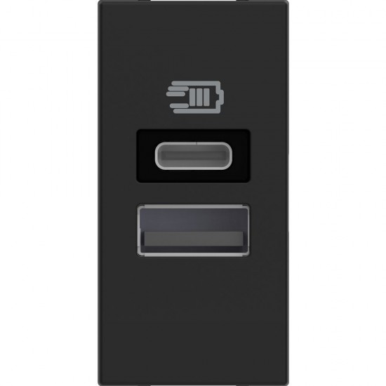 CL Prizë USB 2X3A Tipi A dhe C 1M Zeze